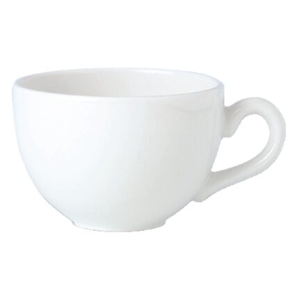 Steelite Simplicity White Low Empire Cups 227ml