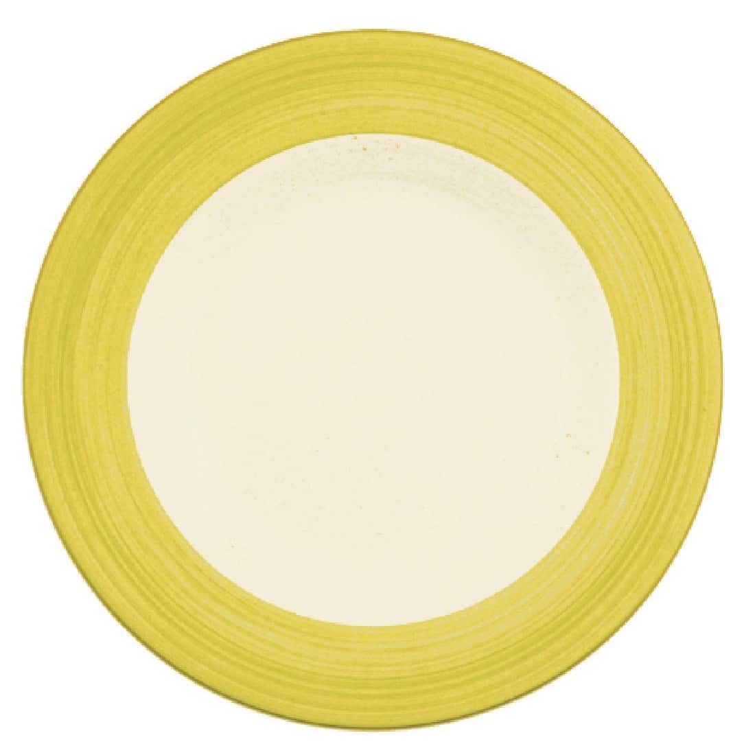 Steelite Rio Yellow Slimline Plates 202mm
