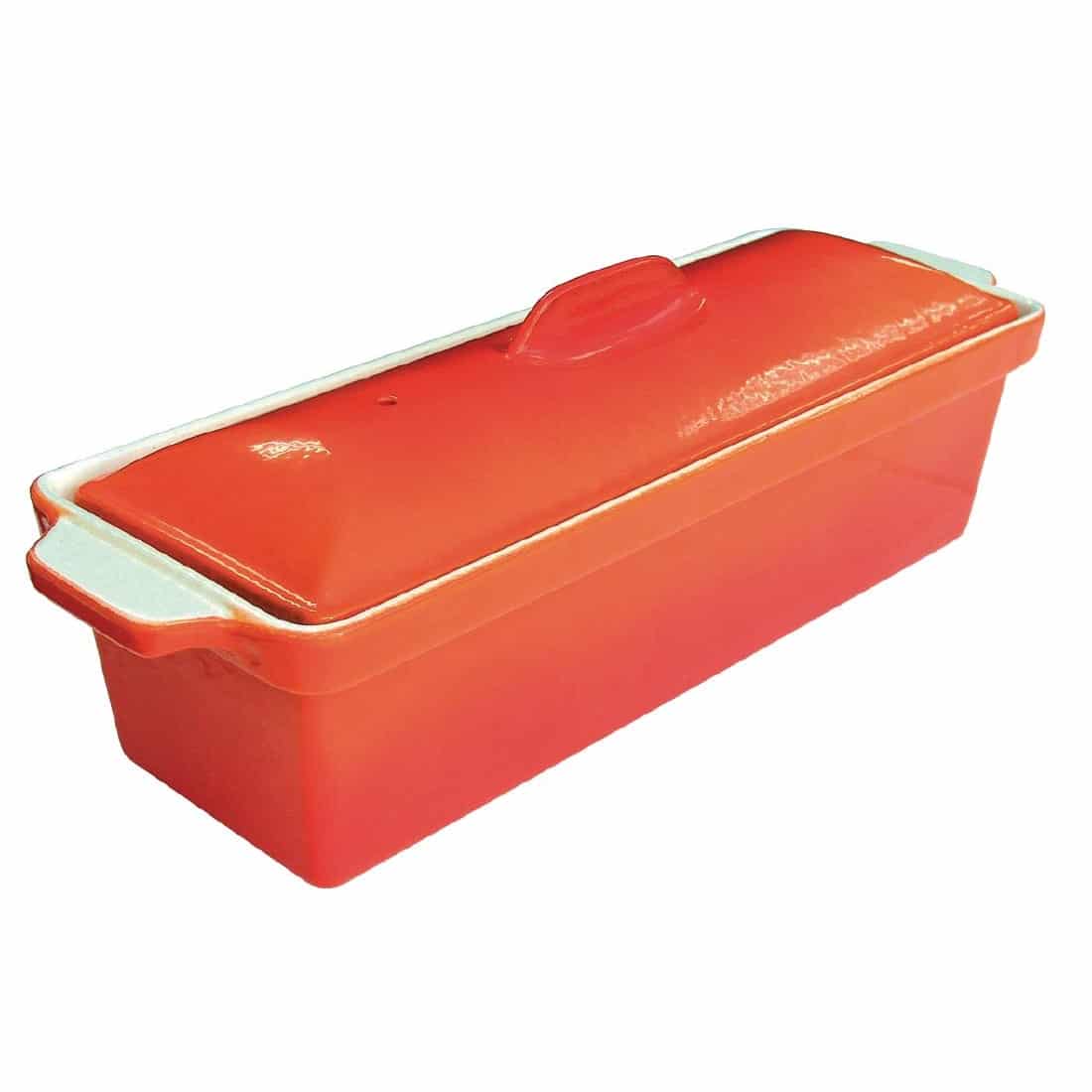 Vogue Orange Pate Terrine Mould 1.3Ltr