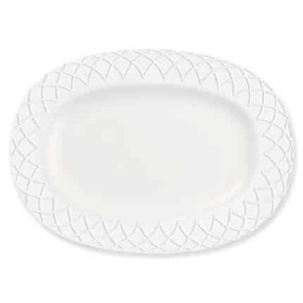 Churchill Alchemy Jardin Rimmed Oval Dishes 330mm