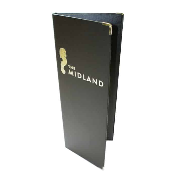 Paris Buckram Menu Covers